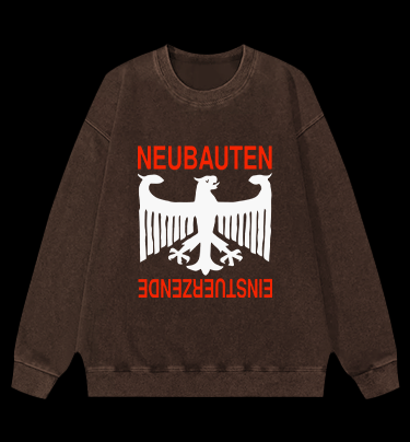 Einstürzende Neubauten Vintage Washed 100% Cotton Sweatshirt