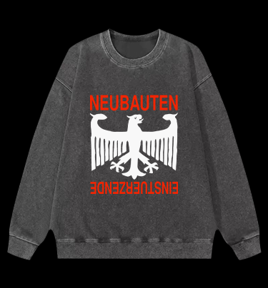 Einstürzende Neubauten Vintage Washed 100% Cotton Sweatshirt