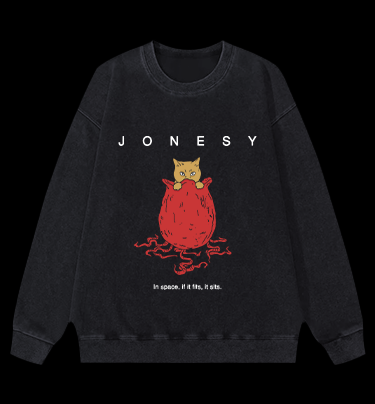 Alien:Jonesy Vintage Washed 100% Cotton Sweatshirt