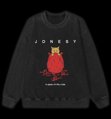 Alien:Jonesy Vintage Washed 100% Cotton Sweatshirt