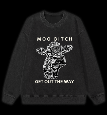 The Roar Of The Goat Vintage Washed 100% Cotton Sweatshirt