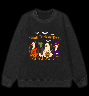 Naughty Goose Vintage Washed 100% Cotton Sweatshirt