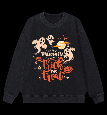 Funny Fuck Duck Vintage Washed 100% Cotton Sweatshirt