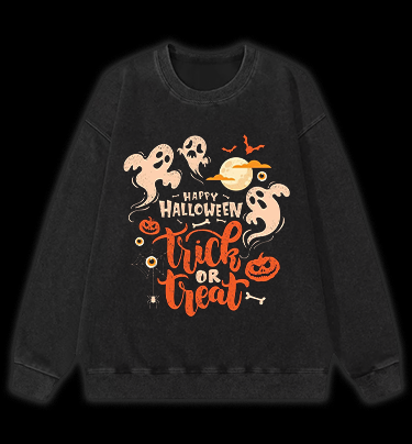 Funny Fuck Duck Vintage Washed 100% Cotton Sweatshirt