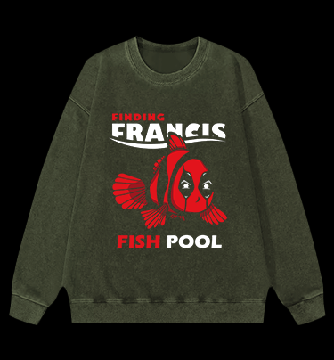 Fishpool Vintage Washed 100% Cotton Sweatshirt