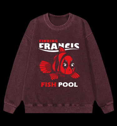 Fishpool Vintage Washed 100% Cotton Sweatshirt
