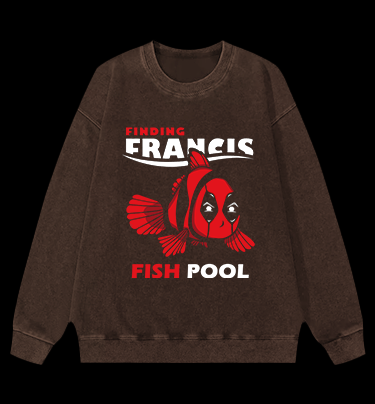 Fishpool Vintage Washed 100% Cotton Sweatshirt