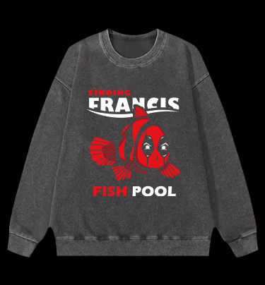 Fishpool Vintage Washed 100% Cotton Sweatshirt