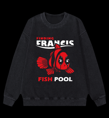 Fishpool Vintage Washed 100% Cotton Sweatshirt