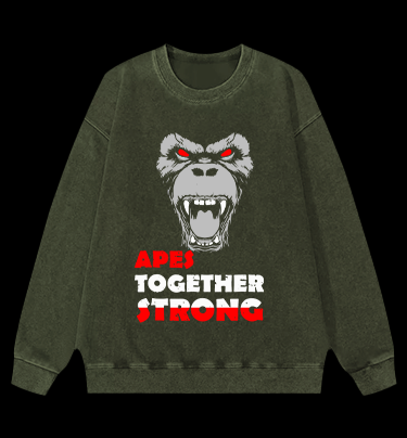 Rise of the Planet of the Apes Vintage Washed 100% Cotton Sweatshirt