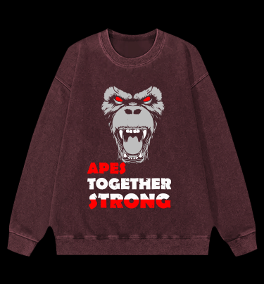 Rise of the Planet of the Apes Vintage Washed 100% Cotton Sweatshirt