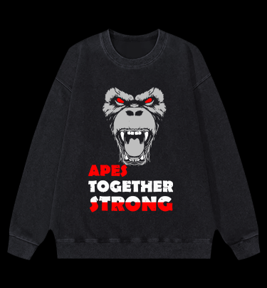 Rise of the Planet of the Apes Vintage Washed 100% Cotton Sweatshirt