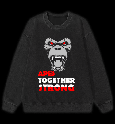 Rise of the Planet of the Apes Vintage Washed 100% Cotton Sweatshirt