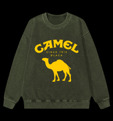Canel Vintage Washed 100% Cotton Sweatshirt
