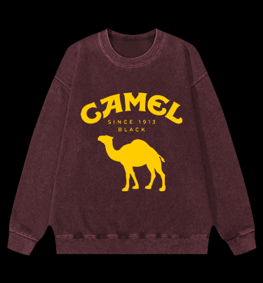 Canel Vintage Washed 100% Cotton Sweatshirt