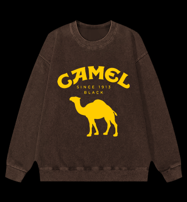 Canel Vintage Washed 100% Cotton Sweatshirt