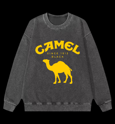 Canel Vintage Washed 100% Cotton Sweatshirt
