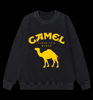 Canel Vintage Washed 100% Cotton Sweatshirt
