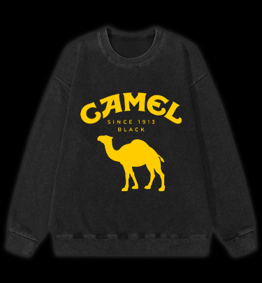 Canel Vintage Washed 100% Cotton Sweatshirt