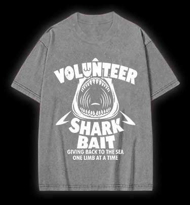 Shark Bait Vintage Washed 100% Cotton T-Shirt