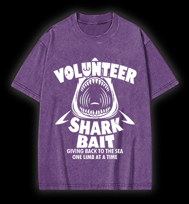 Shark Bait Vintage Washed 100% Cotton T-Shirt