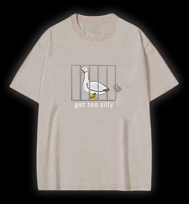 Goose: Silly Prisoner Vintage Washed 100% Cotton T-Shirt