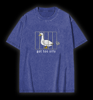 Goose: Silly Prisoner Vintage Washed 100% Cotton T-Shirt