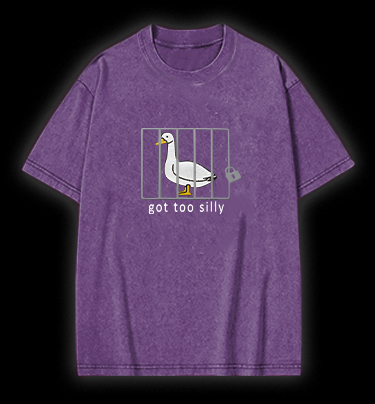 Goose: Silly Prisoner Vintage Washed 100% Cotton T-Shirt