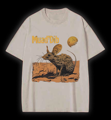 Mouse: Dune Symbol Vintage Washed 100% Cotton T-Shirt