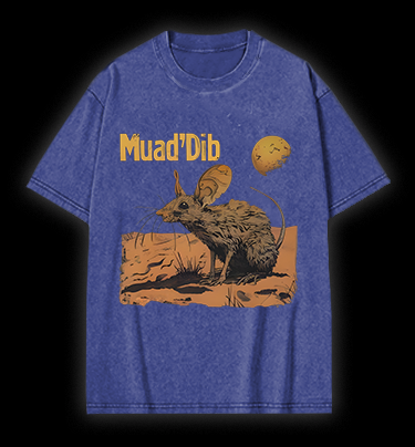 Mouse: Dune Symbol Vintage Washed 100% Cotton T-Shirt