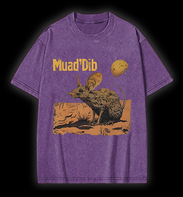 Mouse: Dune Symbol Vintage Washed 100% Cotton T-Shirt