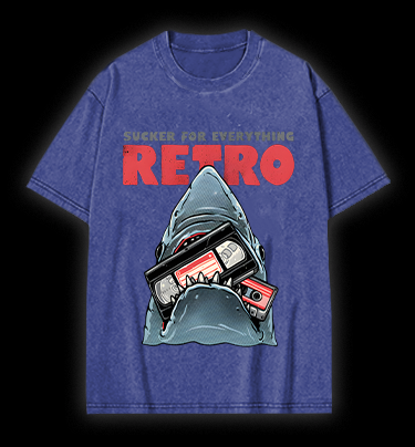 Shark's Vintage Love Vintage Washed 100% Cotton T-Shirt