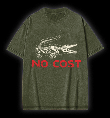 Croc's No - Cost Style Vintage Washed 100% Cotton T-Shirt