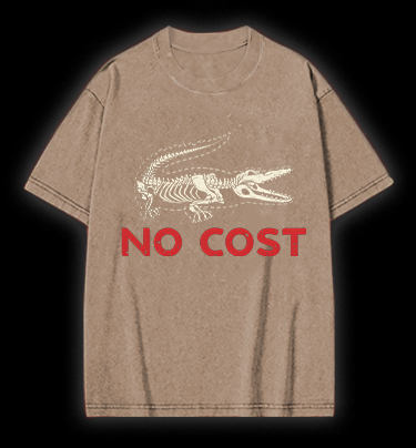 Croc's No - Cost Style Vintage Washed 100% Cotton T-Shirt