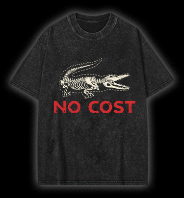 Croc's No - Cost Style Vintage Washed 100% Cotton T-Shirt