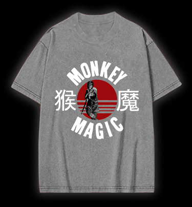 Monkey's Myth Style Vintage Washed 100% Cotton T-Shirt