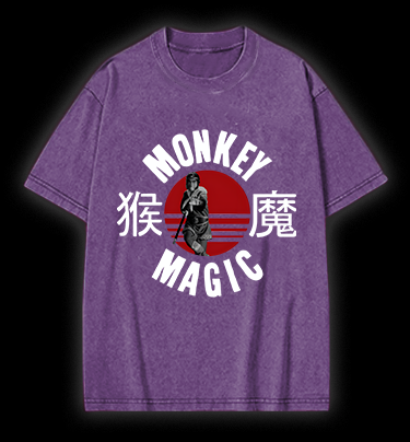 Monkey's Myth Style Vintage Washed 100% Cotton T-Shirt