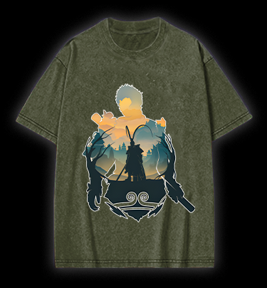 Monkey's Epic Fun Vintage Washed 100% Cotton T-Shirt