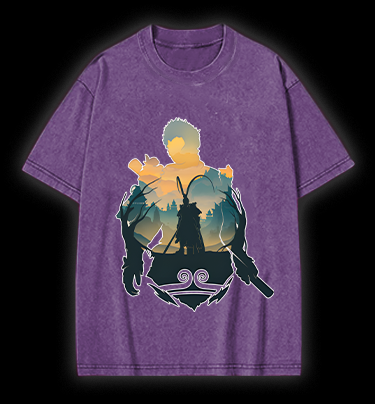 Monkey's Epic Fun Vintage Washed 100% Cotton T-Shirt