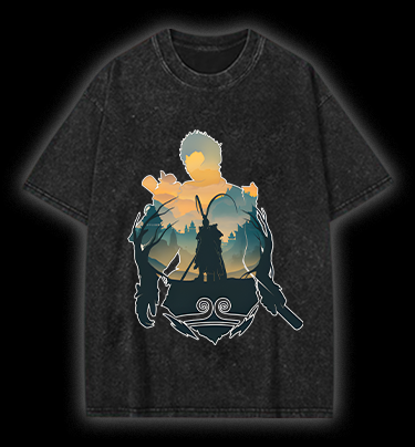 Monkey's Epic Fun Vintage Washed 100% Cotton T-Shirt