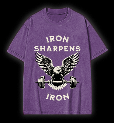 Strong Eagle Vibe Vintage Washed 100% Cotton T-Shirt