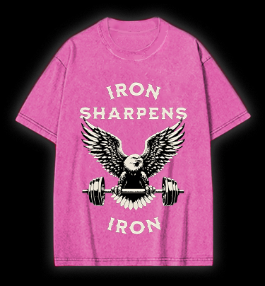 Strong Eagle Vibe Vintage Washed 100% Cotton T-Shirt