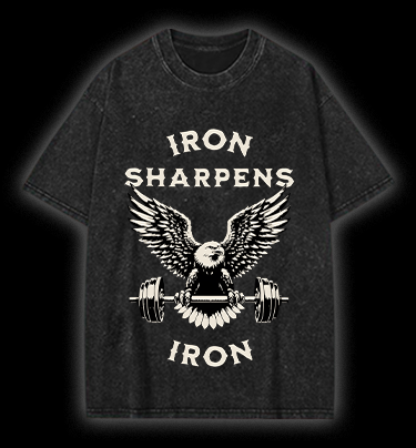 Strong Eagle Vibe Vintage Washed 100% Cotton T-Shirt