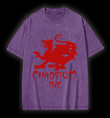 Cool Dragon Vibe Vintage Washed 100% Cotton T-Shirt