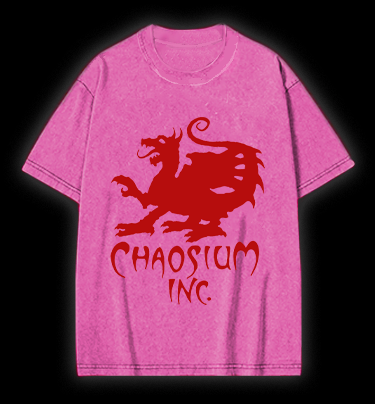 Cool Dragon Vibe Vintage Washed 100% Cotton T-Shirt