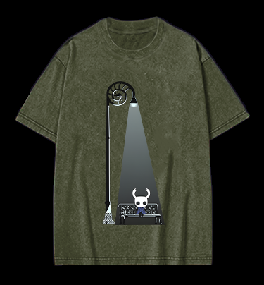 Hollow's Glow Vintage Washed 100% Cotton T-Shirt