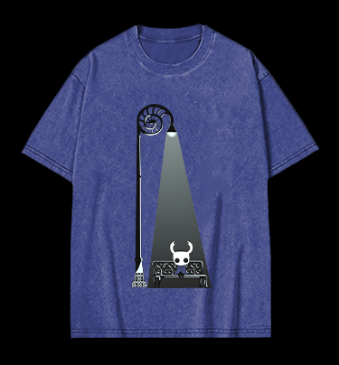 Hollow's Glow Vintage Washed 100% Cotton T-Shirt