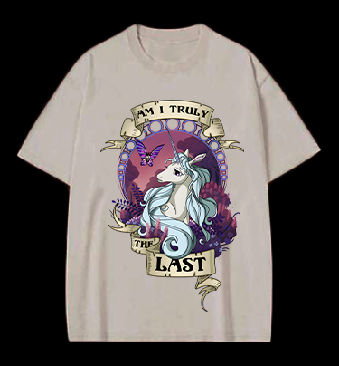 The Last Unicorn Fantasy Vintage Washed 100% Cotton T-Shirt