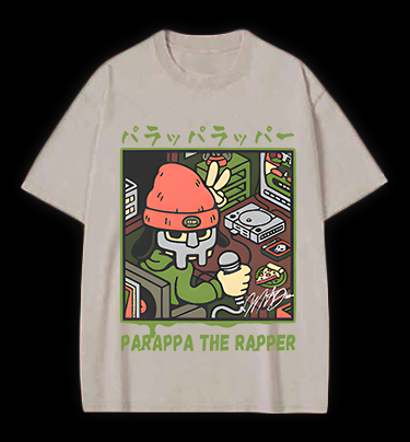 Pakappa The Rapper Hip - Hop Vintage Washed 100% Cotton T-Shirt