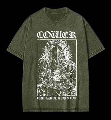 Cotier - Maliketh the Black Blade Vintage Washed 100% Cotton T-Shirt